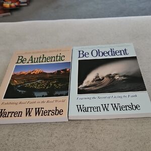 Coffee Table Book Set - Be Authentic & Be Obedient